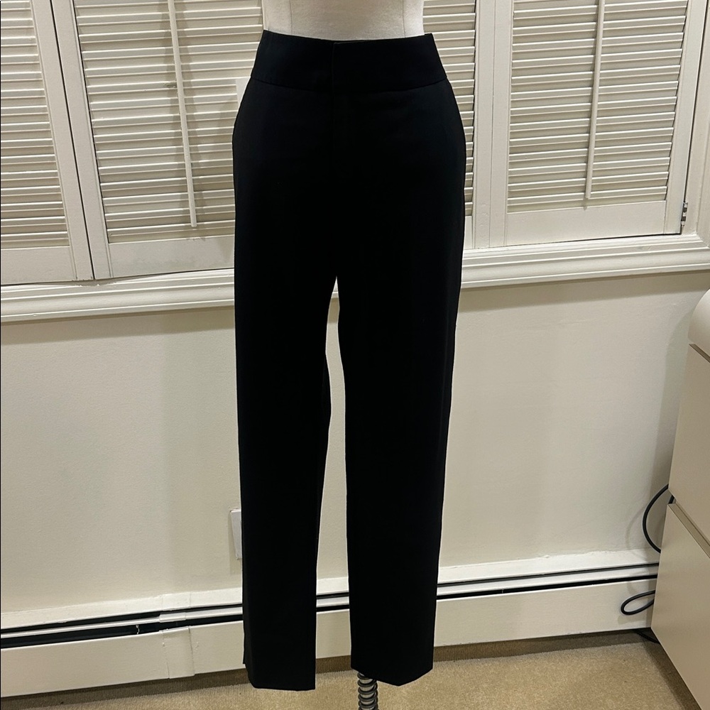 Pink Tartan Vintage Elegant Black Women's Pants